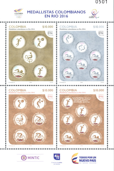 [America UPAEP - Olympic Games - Rio de Janeiro, Brazil, type ]