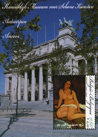 [Promotion of Philately - Amadeo Modigliani, type ]