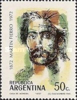 [International Book Year and the 100th Anniversary of Martin Fierro, Poem by Jose Hernandez, type AEY]