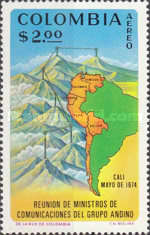 [Airmail - Meeting of Communications Ministers, Andean Group, Cali, type ALD]