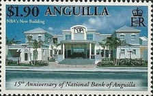[The 15th Anniversary of the National Bank of Anguilla, type APV]