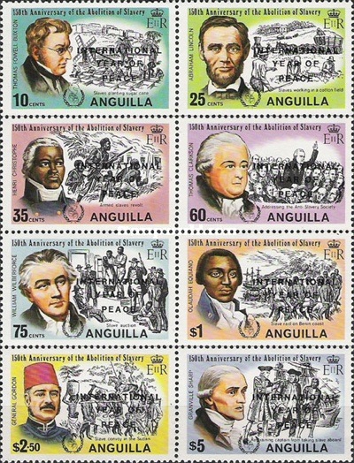 [Number 596-603 Overprinted "INTERNATIONAL YEAR OF PEACE", type ]