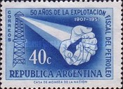 [The 50th Anniversary of the Argentine Oil Industry, type OY]