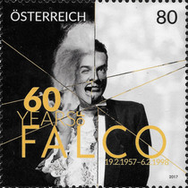 [The 60th Anniversary of the Birth of Falco, 1957-1998, type DLI]