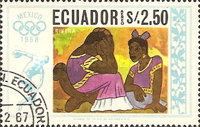 [Airmail - Olympic Games - Mexico, type AUW]