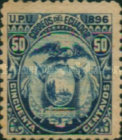 [Coat of Arms - New Design - Inscription "U.P.U 1896", type AA]