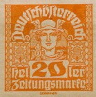 [Newspaper Stamps - Thick Greyish Paper, type XBN21]