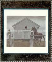 [Masterpieces - Church and Horse, Alex Colville, type CAU]