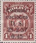 [Surcharged "Comuni-caciones - D.S.  - 25-2-372" and value, type AU56]