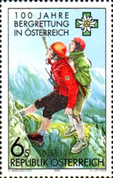 [The 100th Anniversary of the Austrian Mountain Rescue Service, type BOF]