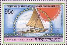 [The 6th Anniversary of the Festival of Pacific Arts, Rarotonga - Sailing Canoes, type PK]