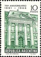 [The 75th Anniversary of the Argentine National Bank, type XXT]