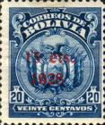 [Coat of Arms Stamps Surcharged, type AU49]