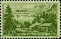 [The 100th Anniversary of the First Nevada Settlement, type RL]