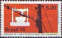 [The 100th Anniversary of the Telephone, type BEI]