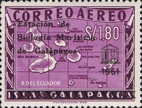 [Airmail - Opening of Marine Biology Station on Galapagos Islands and 15th Anniversary of UNESCO, type ALS]