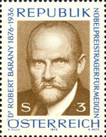 [The 100th Anniversary of the Birth of Nobel Prize Winner Dr. Robert Barany, type ANJ]