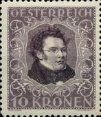 [Austrian Composers - Charity Stamps, type BN]