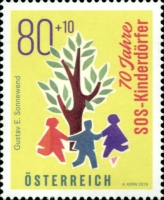 [The 70th Anniversary of the SOS Children's Village Austria, type DPU]