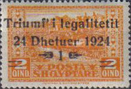 [Landscapes Issue 1922 Overprinted, type AH]
