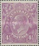 [King George V - New Colors, type B27]