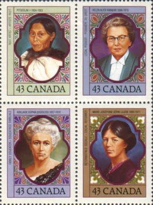 [Prominent Canadian Women, type ]