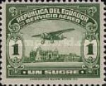 [Airmail - Plane Over Beach Promenade of Guayaquil, type QX]