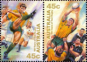 [The 100th Anniversary of the Participation in International Rugby Championships, type BGE]