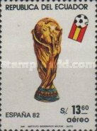 [Airmail - Football World Cup - Spain 1982, type BRQ]