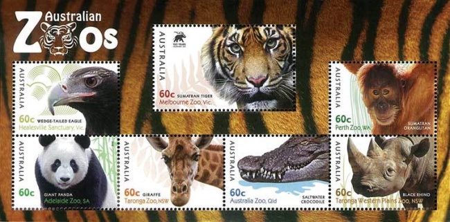 [Australian Zoos - Fauna, type ]