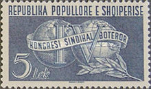 [4th World Labour Union Congress in Leipzig, type GQ2]