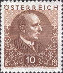 [President Miklas Charity Stamps, type DD]