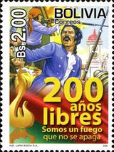 [The 200th Anniversary of the La Paz Revolution, 16th of July 1809, type BMB]