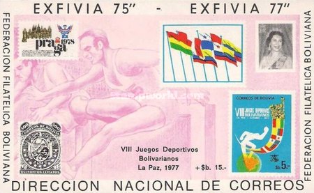 [International Stamp Exhibition "PRAGA '78" - Prague, Czeck Republic, type XEA2]