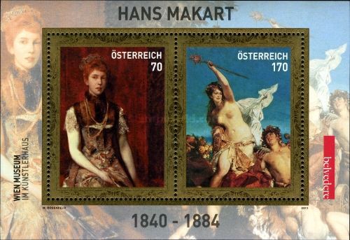 [Paintings by Hans Makart, 1840-1884, type ]