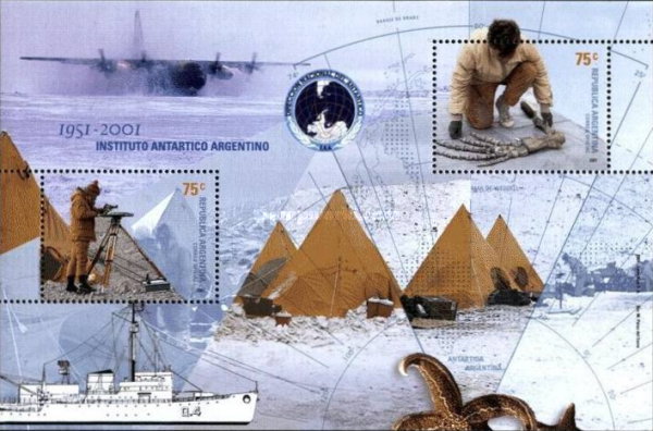 [The 50th Anniversary of the Argentine Antarctic Institute, type ]