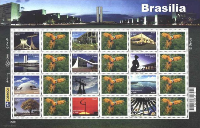 [Wonders of Brazil - Personalized Stamps, type ]