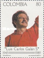 [The 2nd Anniversary of the Death of Luis Carlos Galan Sarmiento, 1943-1989, type BGR]