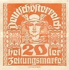 [Newspaper Stamps - Thin White Paper, type XBN10]