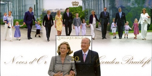 [Golden Wedding Anniversary of the Royal Couple, type ]