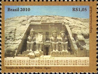 [Diplomatic Relations - Brazil-Egypt. Temple of Abu Simbel, type EGZ]