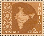 [Map of India, type DJ15]