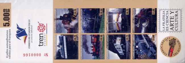 [Locomotives - Self Adhesive Stamps, type ]