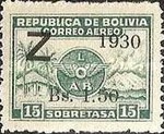 [Airmail - Issue of 1928 Surcharged, type BH3]