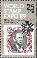 [International Stamp Exhibition "WORLD STAMP EXPO '89" - Washington, DC, type BRS]