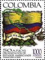 [Airmail - The 50th Anniversary of Organization of American States, type BQM]