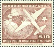 [The 75th Anniversary of UPU, type GT]