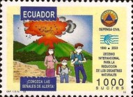 [International Decade for the Reduction of Natural Disasters - Ecuador Civil Defence Organization, type CGQ]