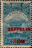 [Airmail - Issue of 1929-1930 Overprinted "ZEPPELIN" Surcharged, type DU3]