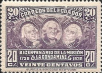 [The 200th Anniversary of La Condamine Scientific Expedition, type KE]